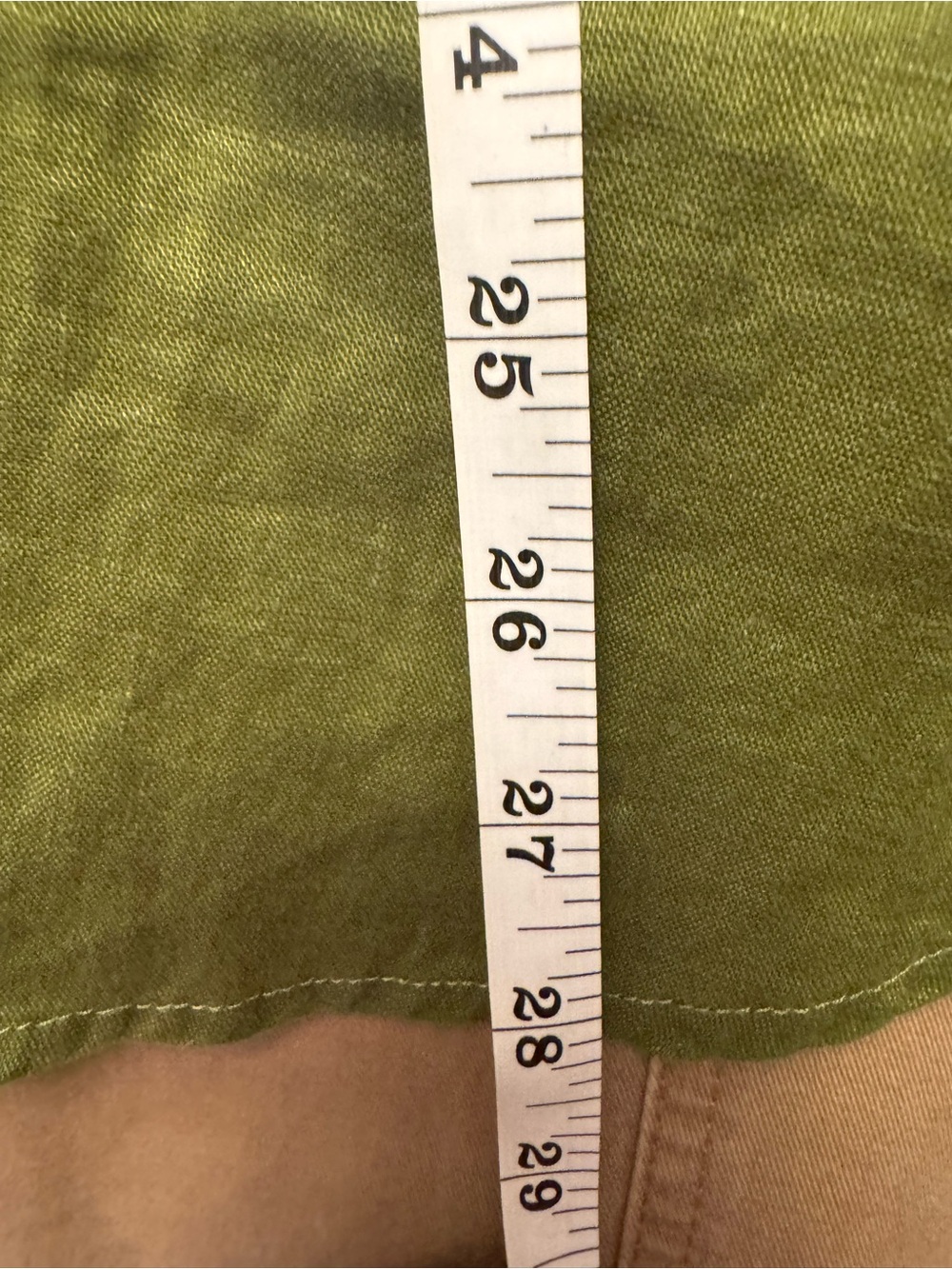 Magaschoni Olive Green Linen Button-Down Shirt - Picture 6 of 6